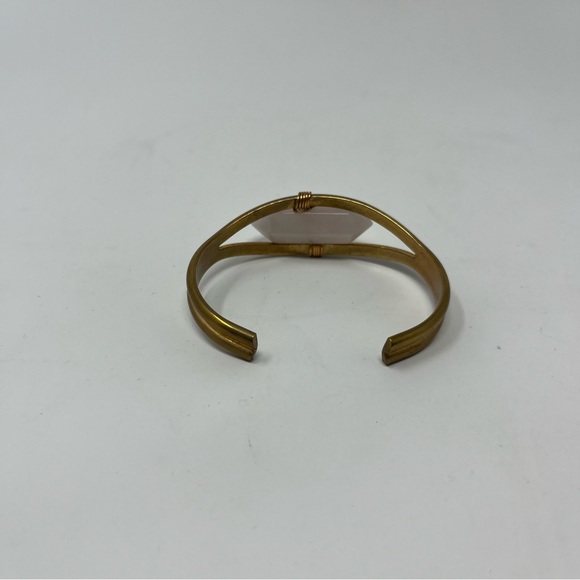 STATEMENT ROSE QUARTZ BRACELET - Picture 5 of 11